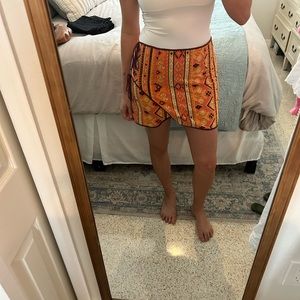 Free People Faux wrap skirt
